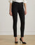 Lauren Ralph Lauren Women's Black Satin-Stripe High-Rise Jeans | Lauren Ralph Lauren In Lebanon