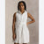 Ralph Lauren Girl's White Belted Cotton Oxford Shirt Dress