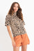 Hailys Women's Multicolor Animal Printed Blouse | Hailys In Lebanon