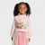 Dr. Seuss Girl's Pink The Grinch Christmas Fleece Sweatshirt and Skirt Set | Dr. Seuss In Lebanon