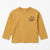 Zara Boy's Sand Chest Print Rib Crew Neck Long Sleeve Blouse|Zara in Lebanon