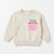 Zara Baby Girl's Beige Happy Butterfly Graphic Crew Neck Sweatshirt|Zara in Lebanon