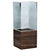 Hinox Square Glass Vase With Wood Base DO-1 | Hinox In Lebanon