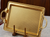 Dalgic Gümüs Gold Rectangle Serving Tray 35x25cm | Dalgic Gümüs In Lebanon