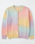 Ativo Girl's Multicolor Rainbow Pastel Ombre Button-Up Cardigan|Ativo In Lebanon