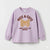 Zara Baby Girl's Light Purple Nice & Cute Butterfly Graphic Blouse|Zara in Lebanon
