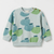Zara Baby Boy's Light Blue Apple Printed Crew Neck Long Sleeve Sweatshirt|Zara in Lebanon