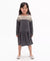 Rare Editions Toddler Girl's Gray Drop Waist Rib Knit Dress | Rare Editions In Lebanon
