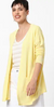 Hailys Women's Yellow Front Pockets Stylish Cardigan | Hailys In Lebanon