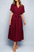 Kasper Women's Dark Red Knit Flutter Sleeves Sheath Dress | Kasper In Lebanon