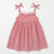 Zara Baby Girl's Fuchsia & White Striped Smocked Sundress|Zara In Lebanon