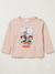 Zara Girl's Light Peach Disney Characters Long Sleeve Blouse | Zara In Lebanon