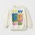 Zara Baby Girl's Multicolor Stay Good Graphic Crew Neck Sweatshirt|Zara in Lebanon