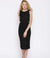 Mango Women's Black Cut-Out Sleeveless Dress |Mango In Lebanon