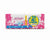 Private brand sanitary pads packaging with promotional offer on a pink background