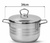 Bonera Stainless Steel Deep Pot 34cm | Bonera In Lebanon
