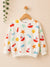 Zara Girl's White Fish Printed Sweatshirt | Zara In Lebanon