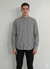 Ktown Men's Black & White Check Pattern Classic Collar Long Sleeve Shirt | Ktown In Lebanon