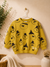 Zara Boy's Pear Green All-Over Printed Sweatshirt | Zara In Lebanon