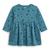 Zara Baby Girl's Teal Floral Print Long Sleeve Tunic Dress|Zara In Lebanon