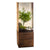 Hinox Square Glass Vase With Wood Base DO-2 | Hinox In Lebanon