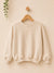 Zara Girl's Beige Plain Sweatshirt | Zara In Lebanon