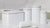 Prokious White Galvanized Iron Pack Of 5 Bread Box & Canister Set LM25-5371 | Prokious In Lebanon