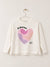 Zara Baby Girl's White Sequin Embellished Long Sleeve Blouse | Zara In Lebanon