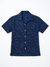 SD Men’s Navy Floral Print Short-Sleeve Camp Shirt|SD In Lebanon