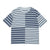 Zara Boy's Light Blue & Navy Color Block Paneled Striped Crew Neck T-Shirt|Zara In Lebanon