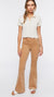 Forever 21 Women's Tan Velvet Boot Cut Pant | Forever 21 In Lebanon