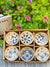 Hinox Navy & Mustard Pack Of 6 Serving Bowls A-7 | Hinox In Lebanon