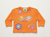 Baby Looney Tunes Baby Girl's Orange Cotton Long Sleeve Blouse | Baby Looney Tunes In Lebanon