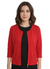 Zabaione Women's Red Ribbed Jacket | Zabaione In Lebanon