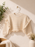 Zara Girl's Cream & Orange Striped Sweatshirt | Zara In Lebanon