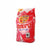 Super Noura laundry detergent packaging with roses on a red background