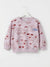 Zara Girl's Purple With Brown Flowers Design Sweatshirt | Zara In Lebanon