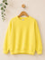 Zara Boy's Yellow Plain Sweatshirt | Zara In Lebanon