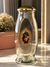 SD Classic Rose Medallion Turkish Luster Glass Amphora Jar With Gold Led | SD In Lebanon
