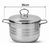 Bonera Stainless Steel Deep Pot 36cm | Bonera In Lebanon