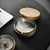 Hino Stainless Steel Ashtray With Bamboo Base And Lid DM-22 | Hino In Lebanon