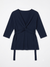 Cache Cache Women's Navy Blue Front-Tie 3/4 Sleeve Knit Top|Cache Cache In Lebanon