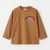 Zara Boy's Sand Chest Print Crew Neck Long Sleeve Blouse|Zara in Lebanon