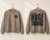 Zara Boy's Dark Beige Back Print Sweatshirt | Zara In Lebanon