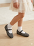 Art Class Girl's Black Suede Studded Ballet Flats | Art Class In Lebanon