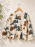 Zara Baby Boy's Multicolor Printed Long Sleeve Blouse | Zara In Lebanon