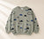 Zara Baby Boy's Soft Green All-Over Printed Sweatshirt | Zara In Lebanon