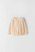 Zara Girl's Cream & Orange Polk Dot Long Sleeve Pullover Blouse|Zara In Lebanon