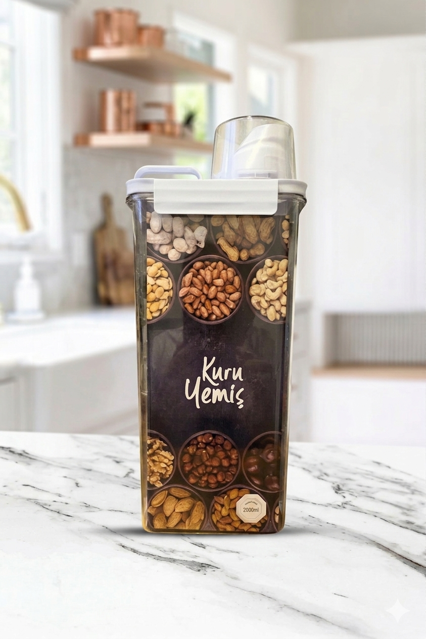Wesken Transparent Smart Storage Container 2800ml | Wesken In Lebanon
