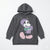 Zara Girl's Dark Gray Mickey Mouse Graphic Hoodie|Zara in Lebanon